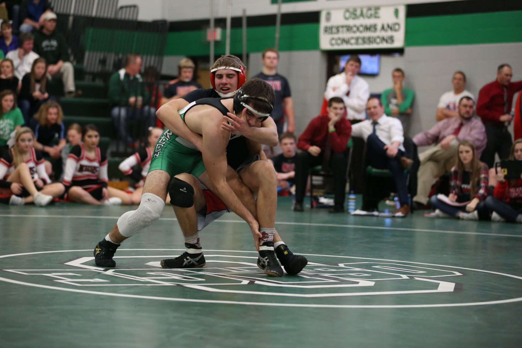 Osage, Forest City, Clarion and New Hampton wrestling, Dec. 22, 2017